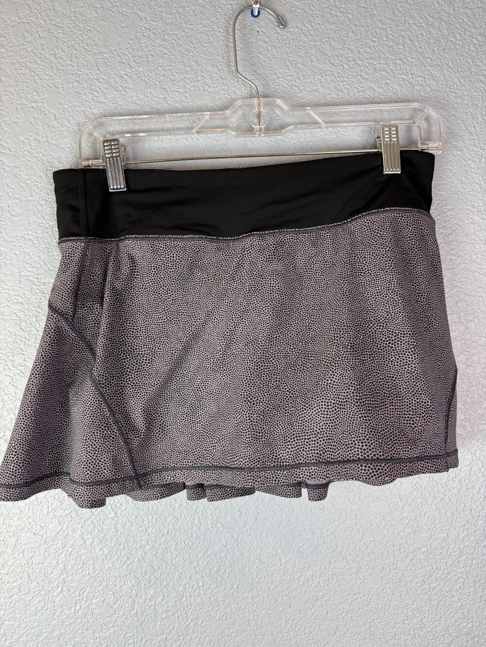 Lululemon Pace Rival Skirt Womens 6 Athletic Pleated Running Shorts Built In Lin